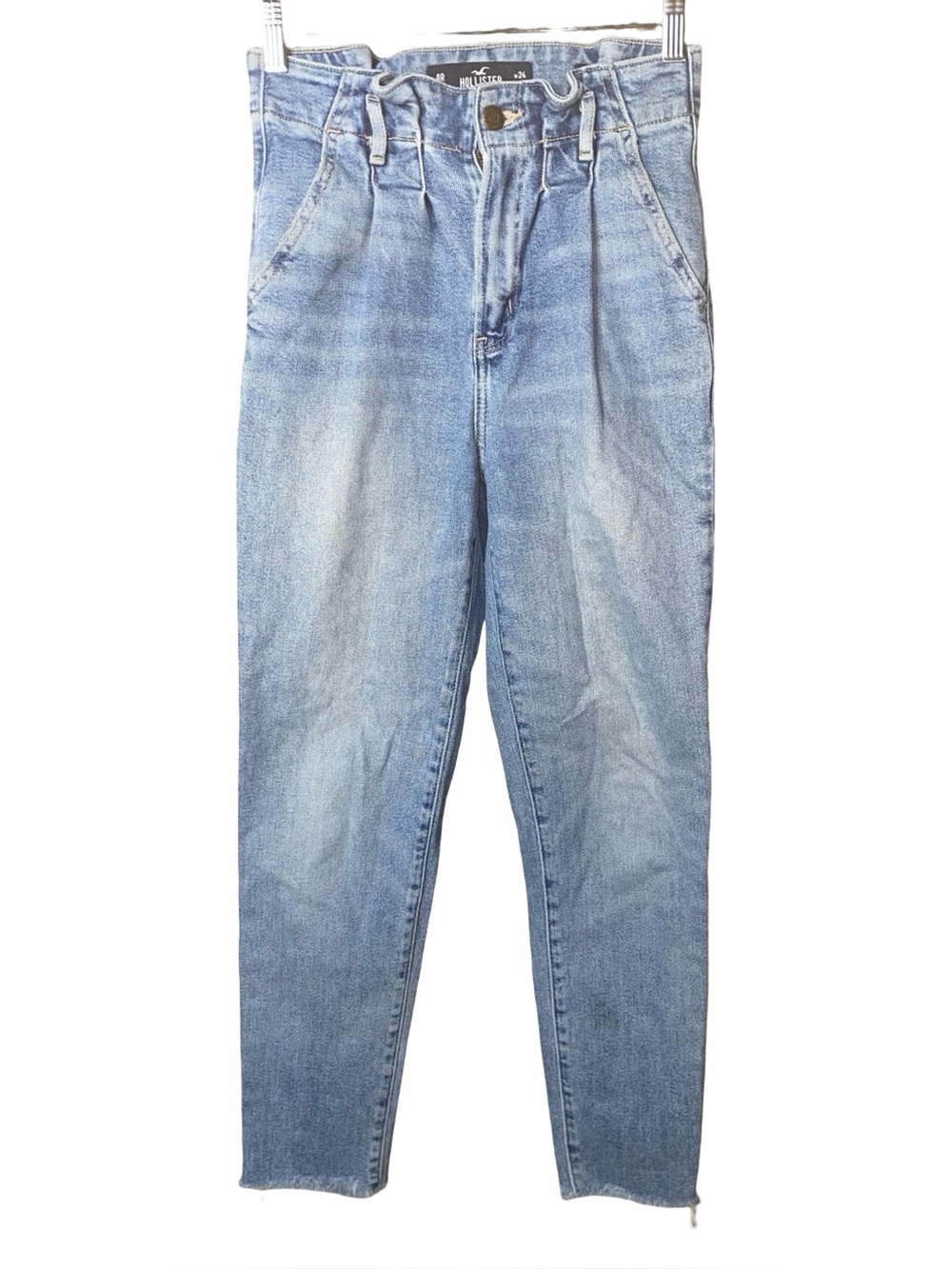 Hollister Ultra High Rise Mom Denim Jeans Size 0R 24